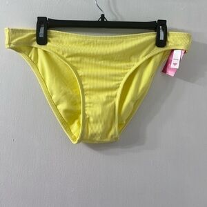 Xhilaration yellow cheeky women’s bikini bottom size XL